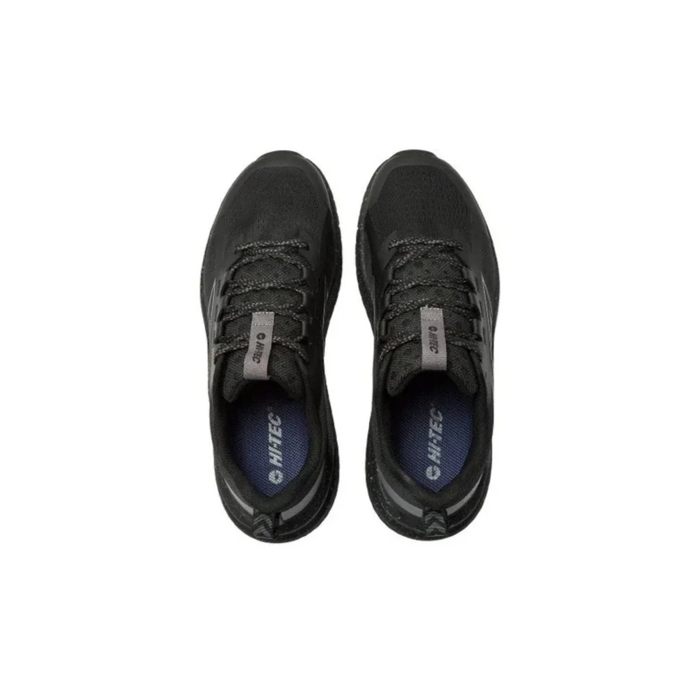 Hi-Tec Men's Trail‎ Running Hiking Tennis Shoes Black, Asphalt Sneaker Men Sz 10